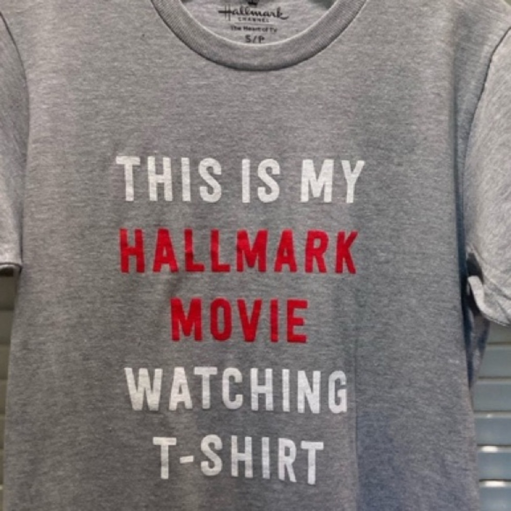 Hallmark movie watching T-shirt sz S